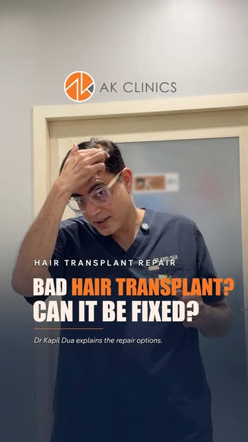 Your hair transplant didn’t turn out the way you hoped. What next? 🤔

An unnatural hairline, uneven