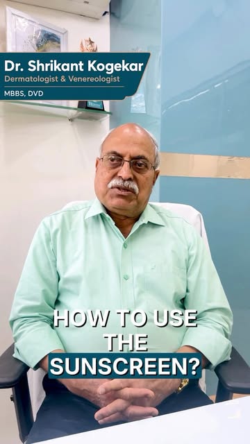 You’re using sunscreen every day, but are you applying it correctly? 👀☀️ 

In this reel, Dr. Shrika