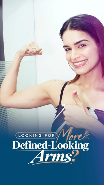 Your arms can look as defined as you want them to feel✨

Loose or less-firm skin can affect how your