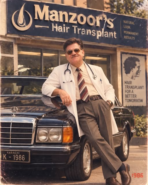Back to 1986, when style was timeless, confidence was natural, and a great hairline meant business. 