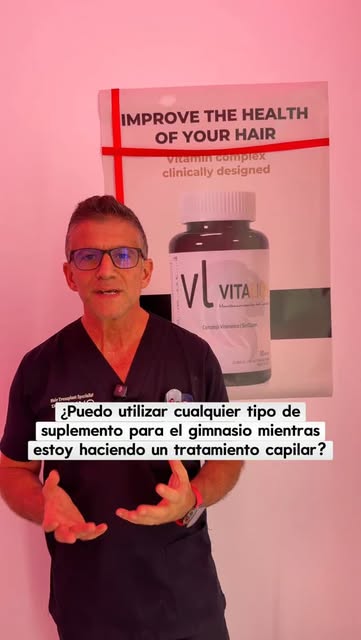 🏋️‍♂️ ¿Puedo seguir tomando suplementos para el gimnasio mientras hago un tratamiento capilar?

👉 
