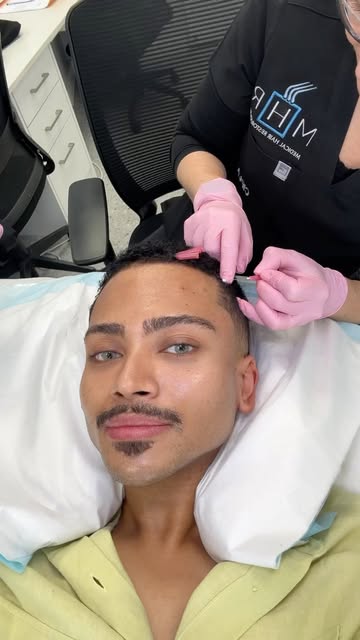 Session 3 and we’re trusting the process 

Back at Med Hair with Dr Chrisna Keyser for my third sess