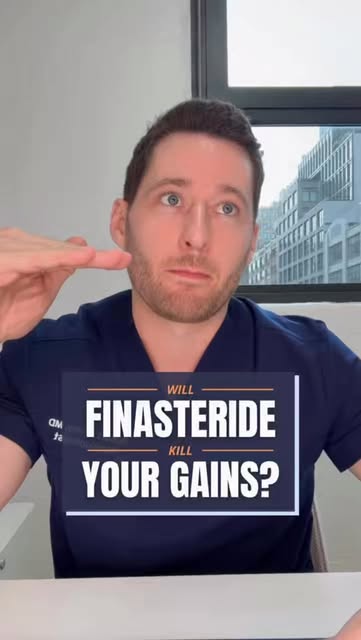 “Doc, will finasteride kill my gains?” 💪

A question I hear from my gym-going hair loss patients AL