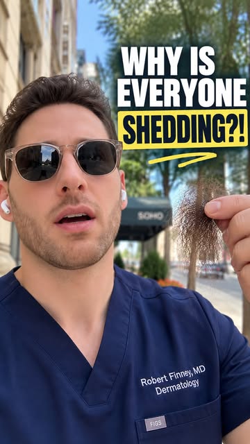 Your hair is shedding like CRAZY right now? There’s a good chance summer is to blame. 🍂

Human hair