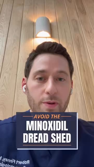 Scared of the minoxidil dread shed? 👀 Don’t let it cost you your hair.

Minoxidil is one of my go-t