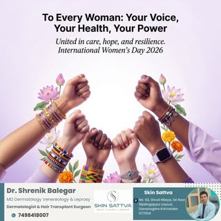 Happy International Women's Day! A woman's strength shines brightest when she takes care of her heal