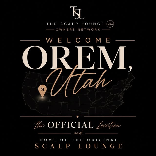 The new home of The Scalp Lounge Usa. 
Orem, UTAH you have our hearts already!! 
Our Goal- opening i