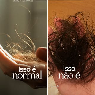 Aumento da queda, divisão abrindo, fios afinando… 

Tudo isso já indica que o cabelo está respondend