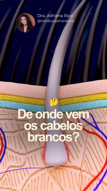 Você sabe por que o cabelo fica branco?

Não é simplesmente “porque você envelheceu”.

O embranqueci