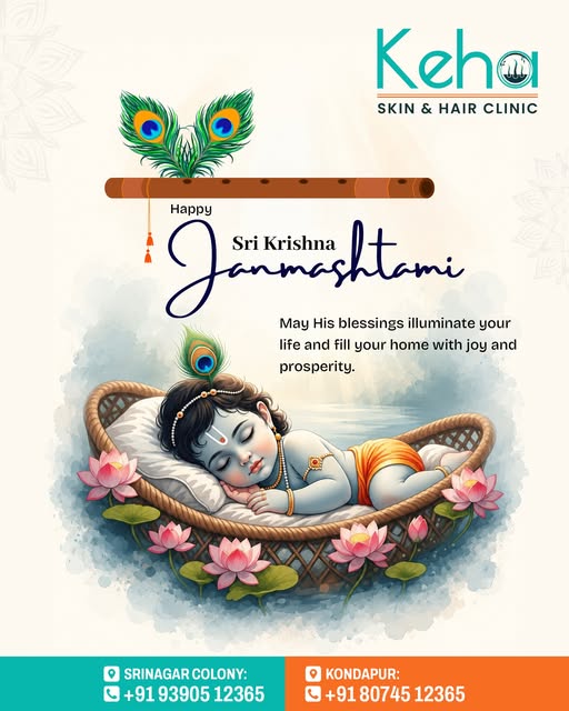 🦚✨ Let the Divine Light of Krishna Brighten Your Life! ✨🦚

On this sacred occasion of Sri Krishna 