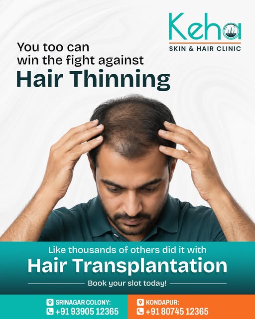✨ Thinning Hair? It’s Time for a New Chapter! 🌿

Hair loss can affect more than your appearance—it 