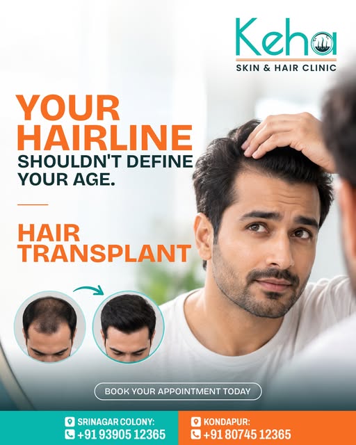 ✨Don't let a receding hairline take away your youth and self-assurance! 👨‍🦲➡️

👨‍🦱✨ Reclaim a fu