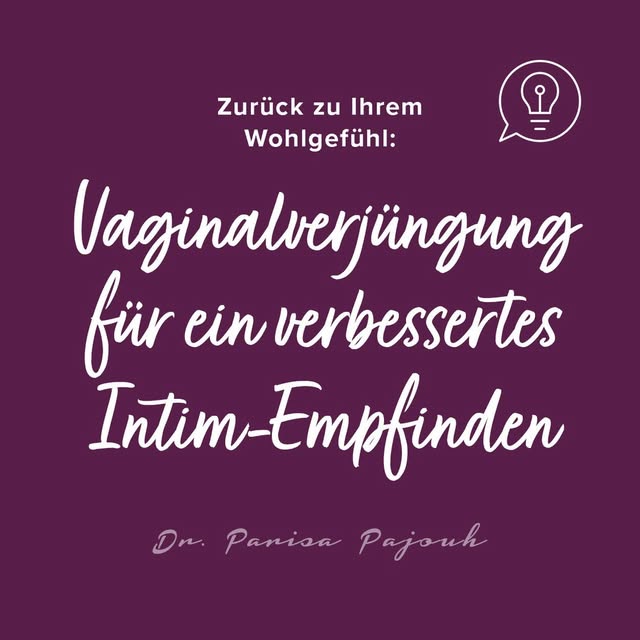 Vaginalverjüngung – daran ist nichts Verwerfliches. Dabei handelt es sich um eine Behandlung mit dem