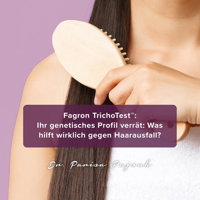 Der Fagron TrichoTest™ ermöglicht es uns, Ihr individuelles Haarausfallrisiko mithilfe eines speziel