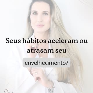 ✨ Seus hábitos aceleram ou atrasam seu envelhecimento! ✨

Quer descobrir quais 5 hábitos estão impac
