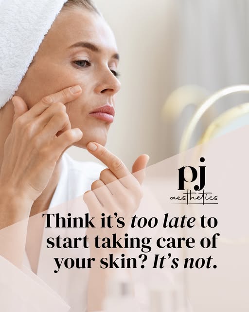 It’s never too late to start taking better care of your skin. 🤍

Years of sun exposure, inconsisten