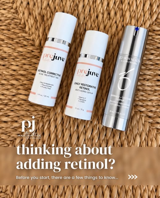 Thinking about adding retinol to your routine this fall? 💭🍂
Retinol is one of our favorite tools f