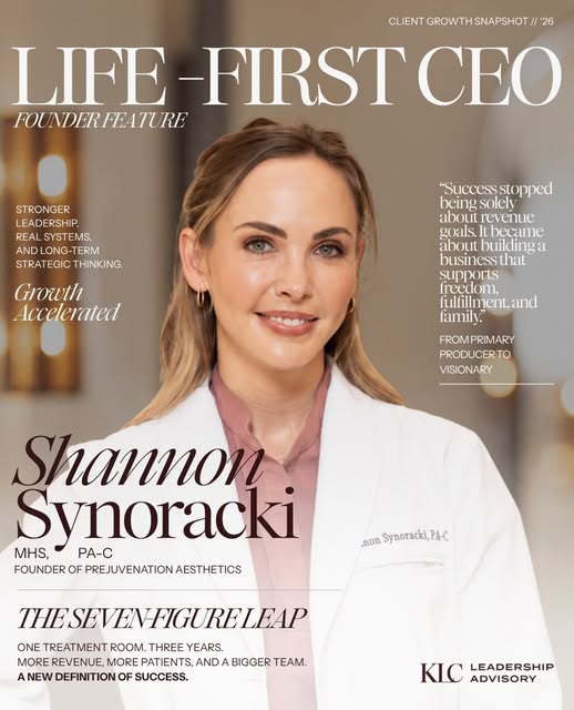 Three years ago, Shannon was a solo provider operating out of one treatment room, with a vision for 
