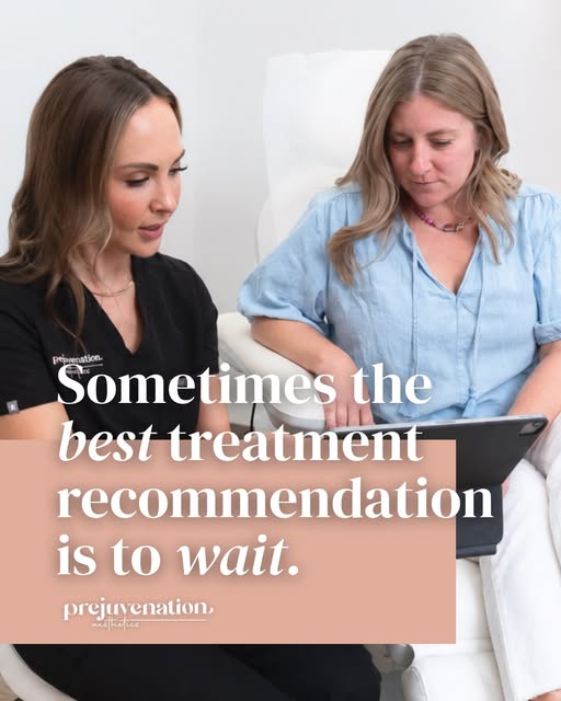 Sometimes the best treatment recommendation is to wait. ⏸️

And while that may not be what you expec