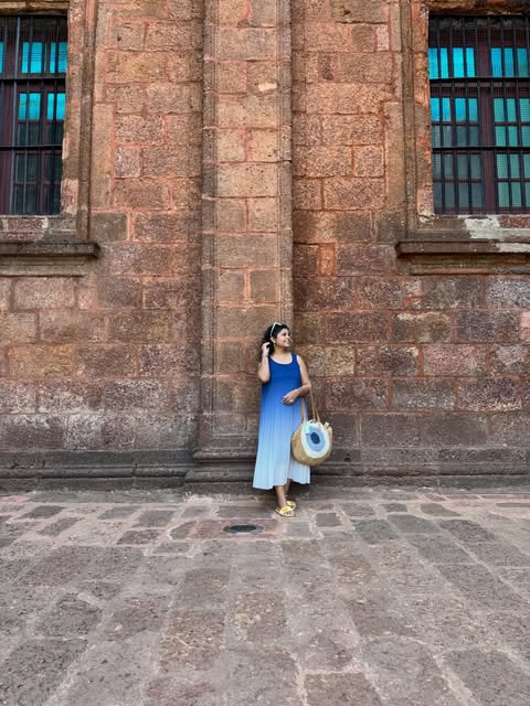 Being touristy and exploring churches, Architecture, history of goa & enjoying cafés and sunny walks