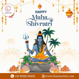 🌺 Wishing you a blessed Maha Shivratri! May Shiva’s divine energy illuminate your life with wisdom 