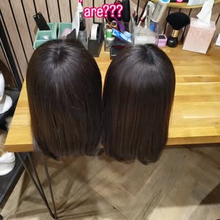 Here are some wigs we've revamped this week!!! 

Looking good... The hair is still beautiful as are 