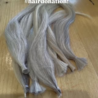 We are very fortunate that we receive some of the most beautiful donations. 
Xx #wigmaker #customwig