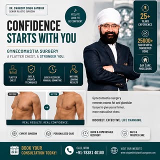 💪 Confidence Can Start with Feeling Comfortable in Your Own Body

Gynecomastia can affect how you f