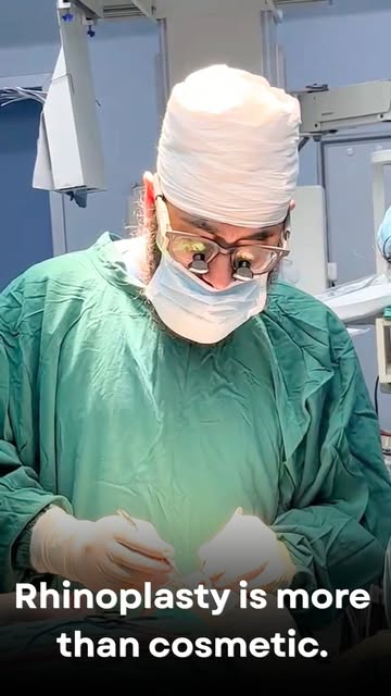 👃 There’s more to rhinoplasty than what you see.

For this patient, the concern was breathing. His 