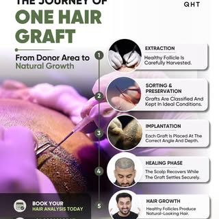A hair transplant isn't just about how many grafts go in. It's about how many actually survive. 💚

