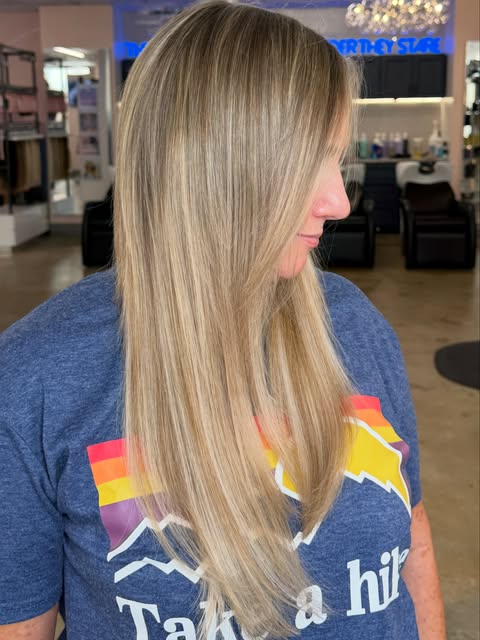For finer hair, sometimes you don’t need a ton of extensions — 2 packs can add the perfect amount of