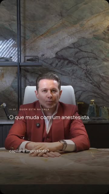 Transplante capilar é cirurgia e dura horas. Quem está na sala nessas horas entra na decisão de onde