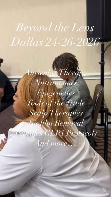 ✨ BEYOND THE LENS 2026 ✨
Integrated Identification in Trichology

Did you know that scalp therapies 