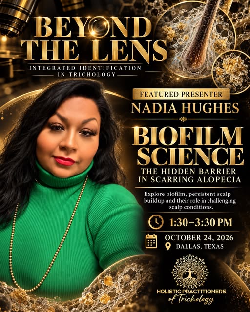 Meet Nadia Hughes, founder of Holistic Practitioners of Trichology and a featured presenter at Beyon
