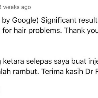 Some of the positive feedbacks from happy patients of Premier Clinic Mont Kiara who have regained th
