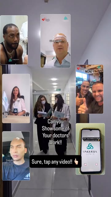 👆 Tap any video to see the journey of some of our patients and explore the work of our expert medic