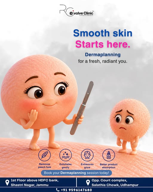 Smooth skin starts here! 🪒

Say goodbye to peach fuzz and dull skin with Dermaplaning at Rei volve 