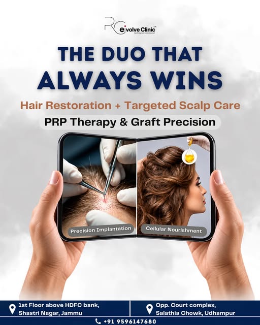 The duo that always wins: Hair Restoration + Targeted Scalp Care! 🪮

Achieving dense, natural hair 