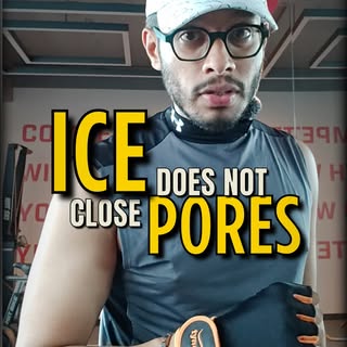 Ice may make your skin feel tighter temporarily, but it does not permanently close or shrink pores.
