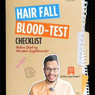 Hair fall treatment should not start with random gummies, oils, or supplements.

As a dermatologist 