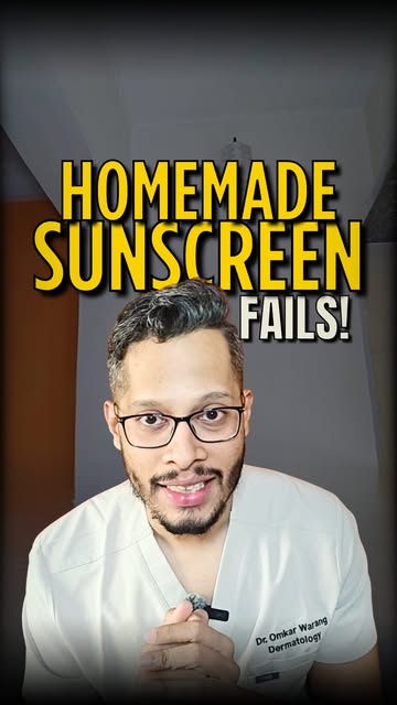 Homemade sunscreen may feel natural, but it cannot guarantee real sun protection.

Without tested SP