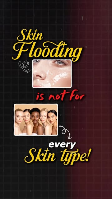 Simple skin flooding rule 👇

Skin flooding basically means layering hydration on damp skin. But not