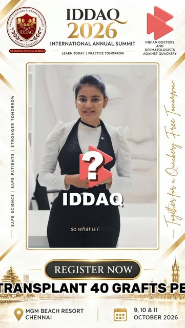 Are you a dermatologist working in aesthetics? Then this is for you. 🩺✨

🔥 What is IDDAQ?
A commun