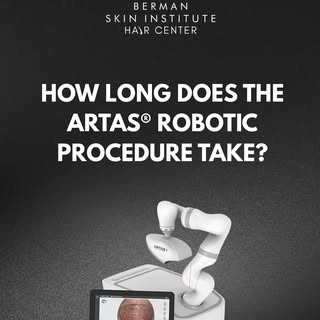 Wondering how long the ARTAS Robotic Hair Transplant takes? 🤔

⏱️ Most procedures take 4-8 hours, d