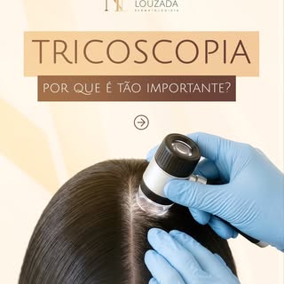 A tricoscopia é o alicerce da análise detalhada dos fios e do couro cabeludo! 
É através dessa análi