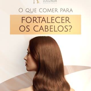 O que você come pode influenciar diretamente na saúde dos seus cabelos! 
Proteínas, carboidratos, vi