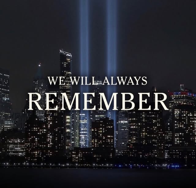 Today, we remember and honor the lives lost on 9/11, the heroes who stepped up, and the strength and