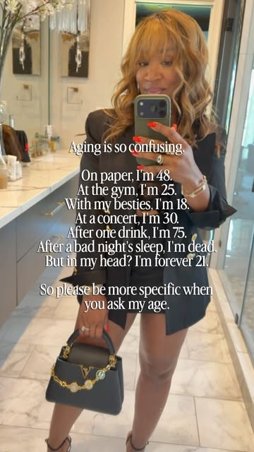 Age is really just a number 💁🏾‍♀️

Book with Nia Aesthetics 
☎️ Call or text 210-595-9324
📍 Houst