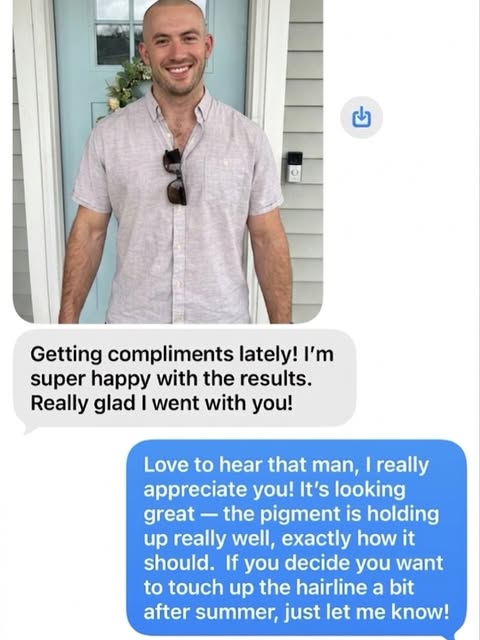 This is exactly why I do what I do. Seeing a client walk out with a new sense of confidence is the b