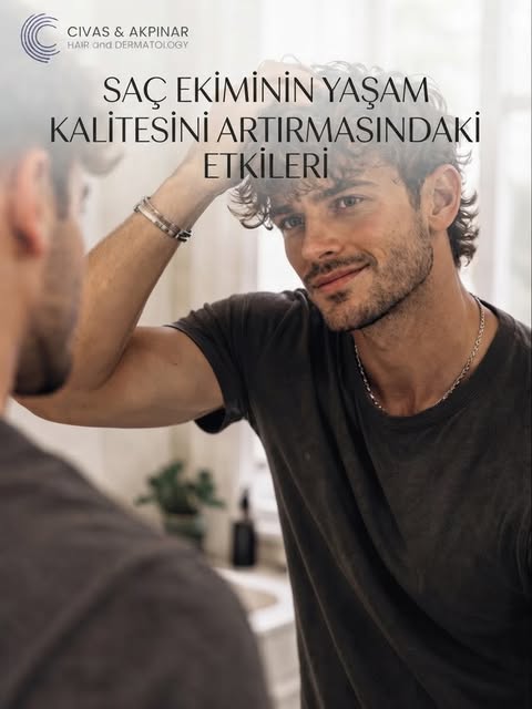 ✨Bilimsel çalışmalar, saç ekiminin yalnızca estetik bir işlem olmadığını; bireylerin yaşam kalitesi 